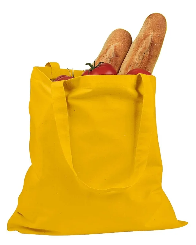 BAGedge 6 oz. Canvas Grocery Tote Bag | Yellow