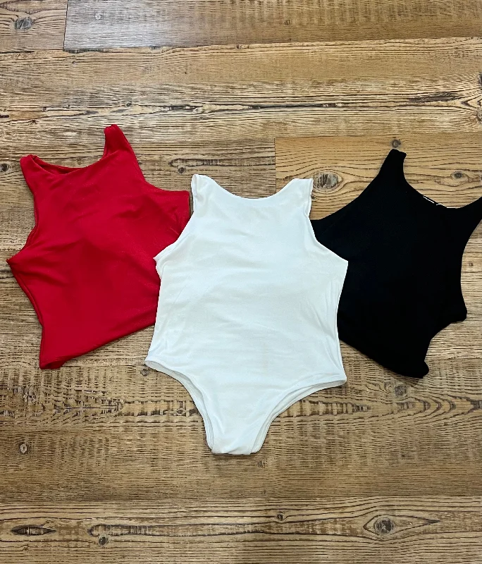 The Best Prices Katy Tank Bodysuit | White
