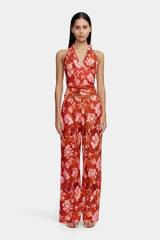 Special Savings Ownley Viva Halter Top - Cherrybomb
