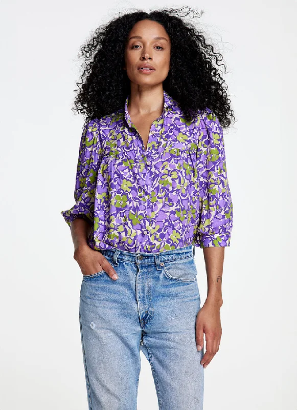 New Arrival Shirred Pocket Blouse