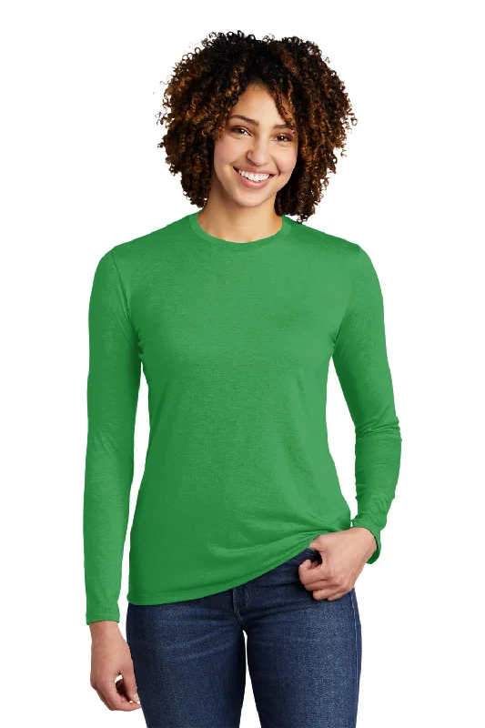 Weekend Specials to Grab Allmade Womens Long Sleeve Crewneck T-Shirt - Enviro Green