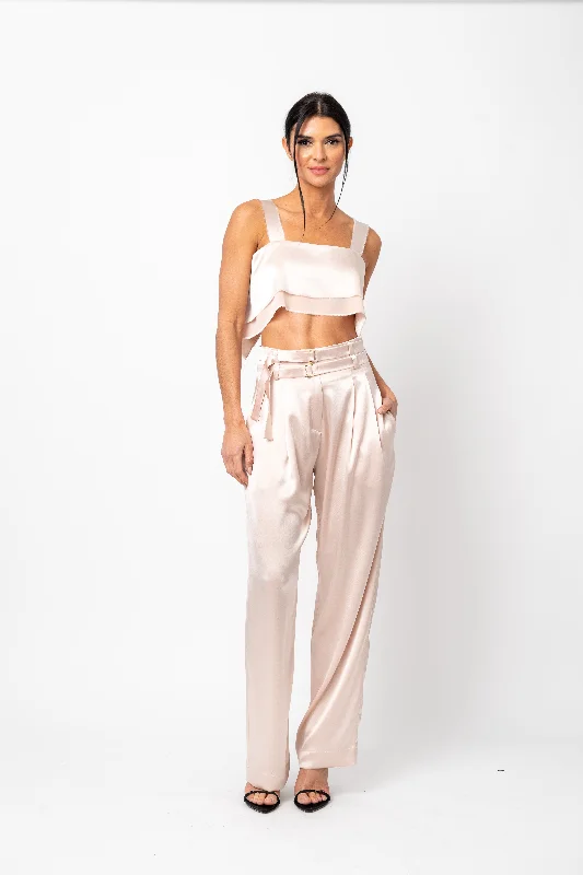 Early Bird Discount Mondrian Cropped Top