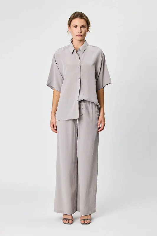 Weekend Specials to Enjoy Remain Blake Button Up Shirt - Ash