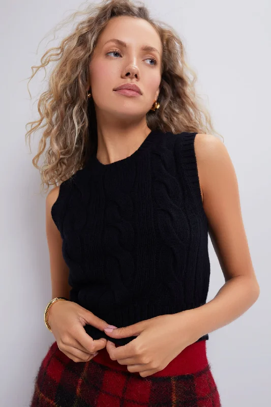 Special Offer Polo Black Sleeveless Pullover