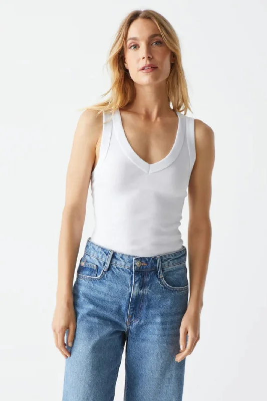 Super Savings Michael Stars - Maya V-Neck Tank Top