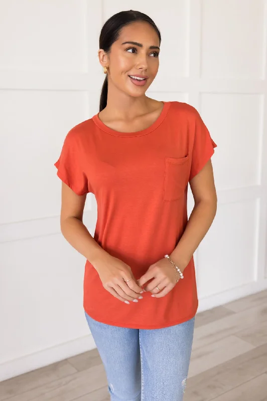 Last Chance Basically Beautiful Pocket Tee