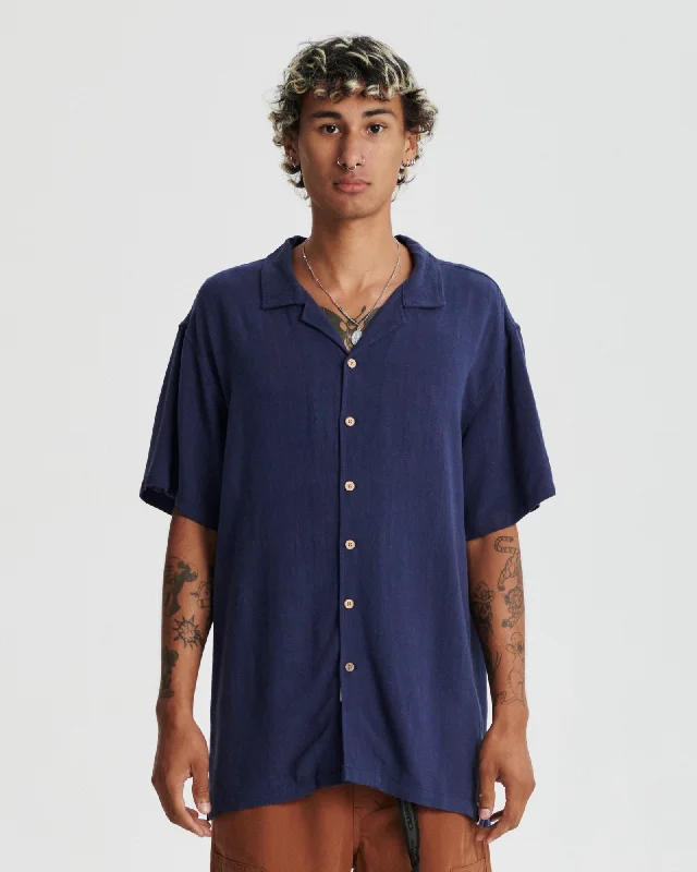 Ernie Resort Shirt - Navy