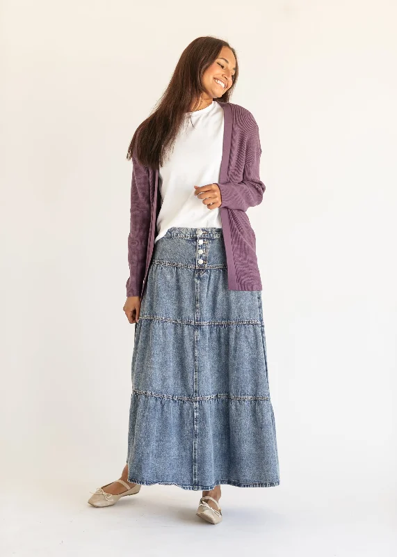 Weekend Special Essential Waffle Knit Cardigan