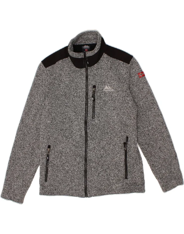 Big Discounts NORDBERG Womens Outdoor Graphic Bomber Jacket UK 18 XL Grey Colourblock