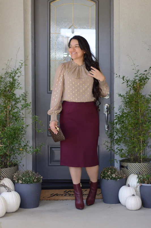 Price Meltdown Shira Taupe with Gold Foil Top