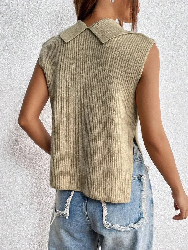Limited Edition Sleeveless Sweater