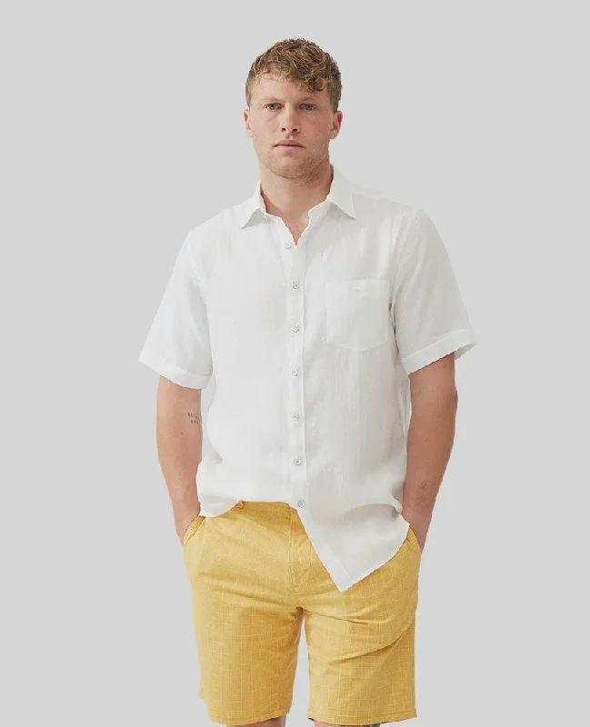 Waiheke 2 S/S Shirt - Snow