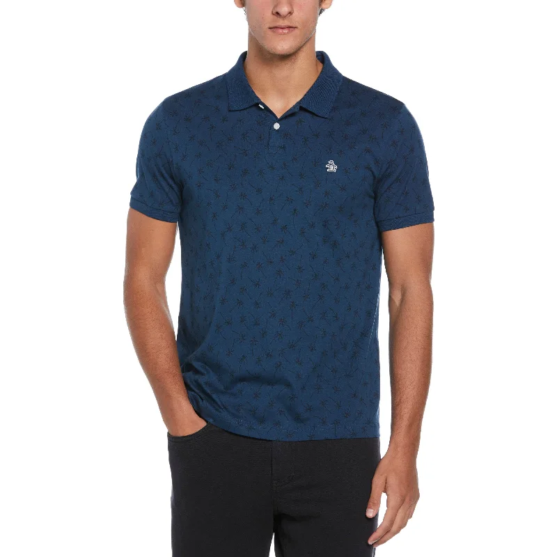 Cotton Jersey Palm Polo