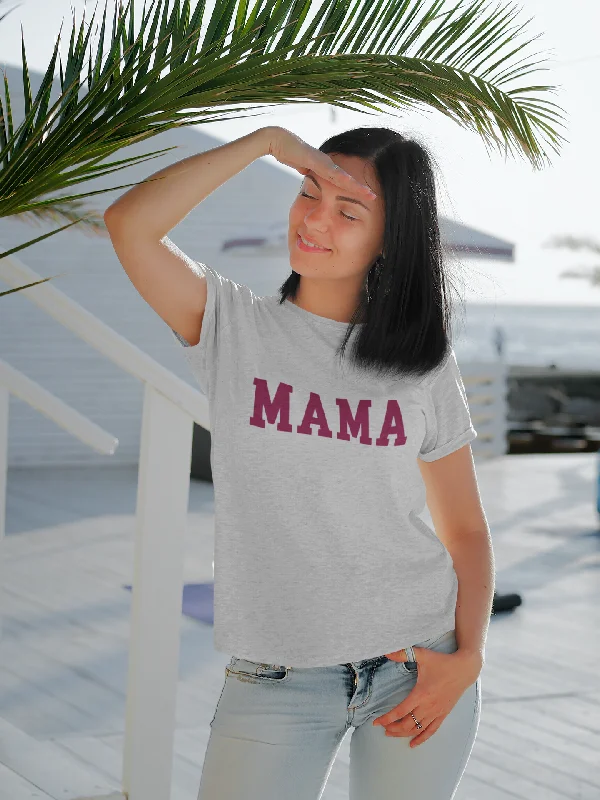 Weekend Discounts You Deserve Mama T-Shirt Merlot