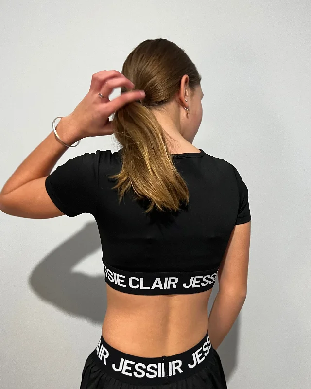 Limited Supply CROPPED TEE (Original Fit) - Black