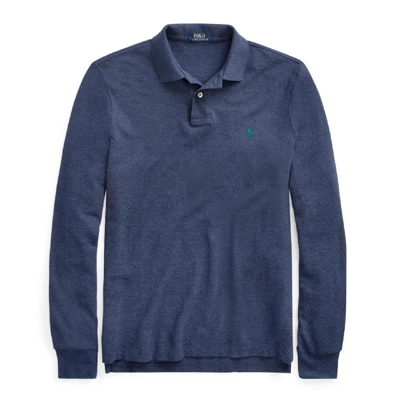 Polo Ralph Lauren L/S Classic Polo Fresco Blue Heather