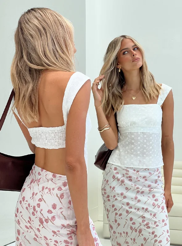 Weekend Specials to Grab Missey Top White