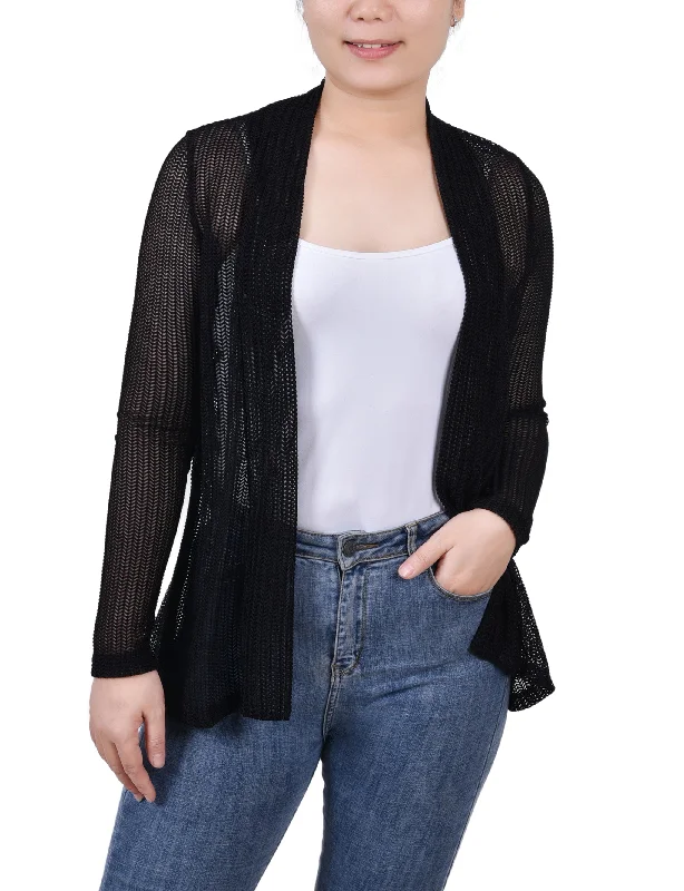 Final Clearance Open Knit Cardigan