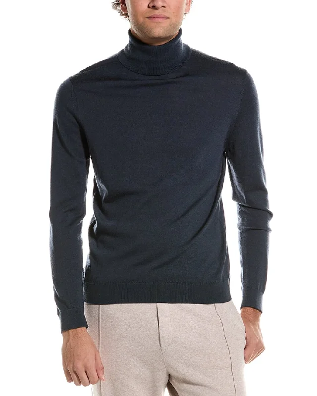 Reiss Caine Slim Fit Merino Wool Roll Neck Sweater