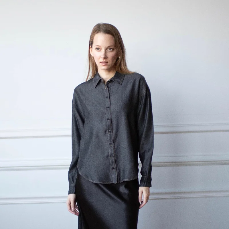 Special Price Denim Blouse [Final Sale]