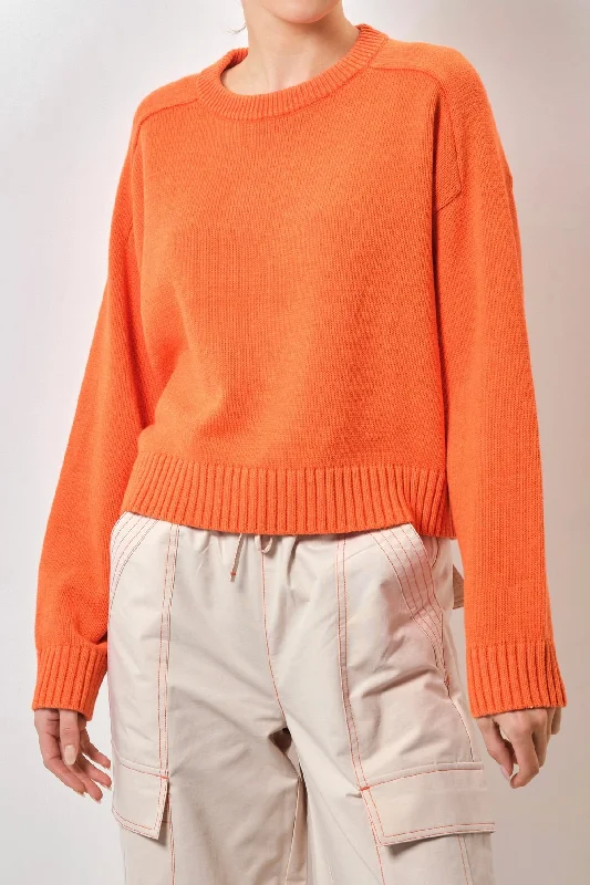 Celebrate the Weekend with Discounts Seville Orange Knit Jumper