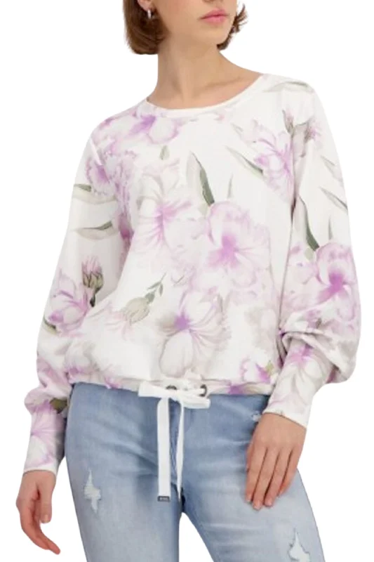 Final Clearance FLORAL TOP - 408232MNR