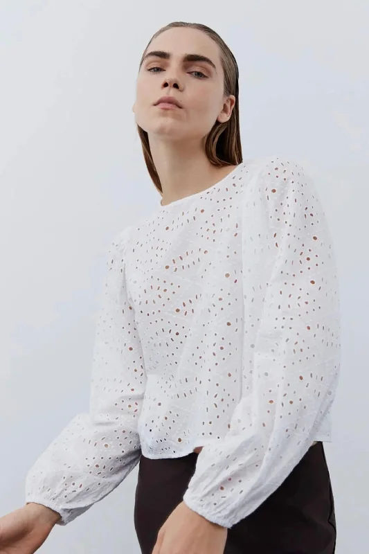 Special Offer Sofie Schnoor - White Lace Shirt