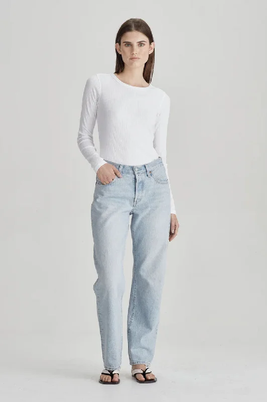 Weekend Deals That Sparkle Commoners Base Rib LS - White