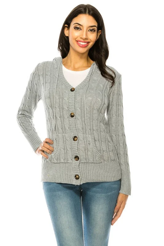 Deal of the Day Knit Sweater Button Front