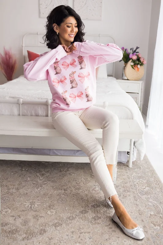 Sale Event Bunnies & Bows Sweatshirt