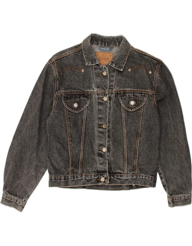 Lowest Prices VINTAGE Womens Denim Jacket UK 16 Large Grey