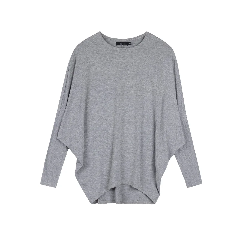 Weekend Shopping Made Better Dolman Tee | Heather Gray