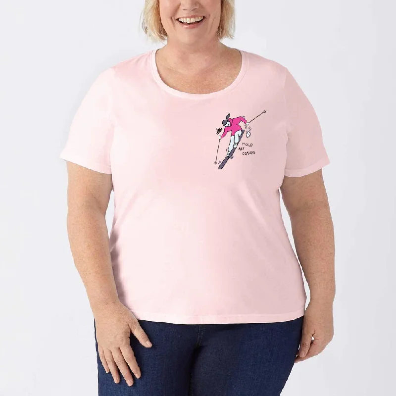Weekend Bargains Galore Hold My Cosmo Skier Tee