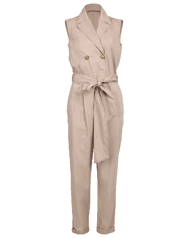 Weekend Deals to Make You Happy Wrap Belt Jumpsuit