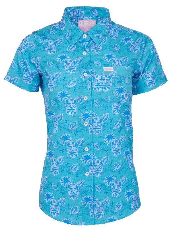 Weekend Discounts to Enjoy Tiki Totem Women's Party Shirt