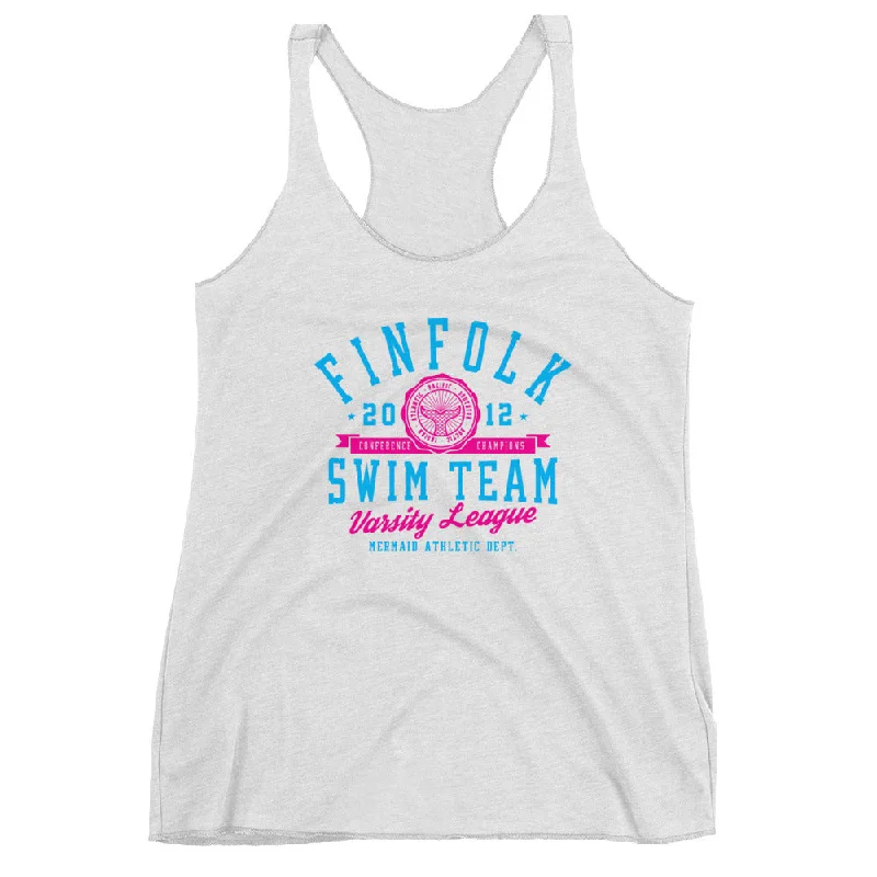 Members Only Finfolk Swim Team Racerback Tank