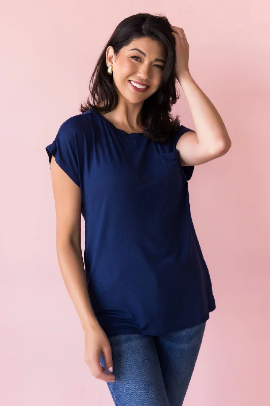 Don’t Miss Out Basically Beautiful Pocket Tee