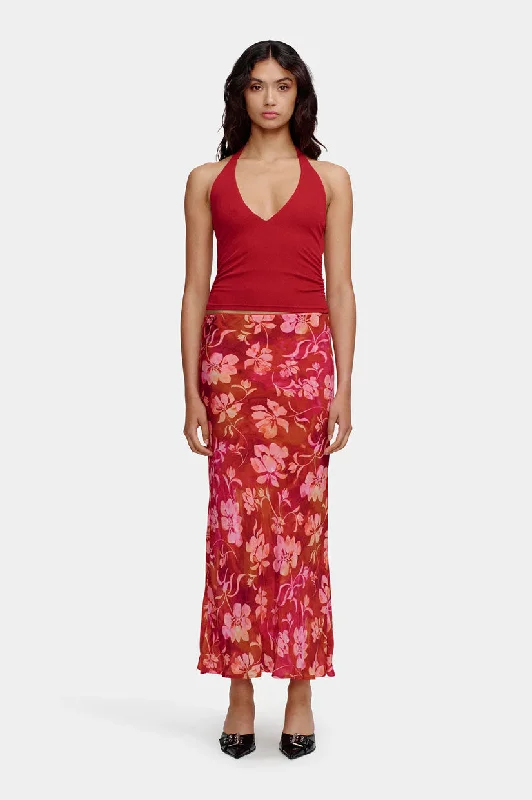 Today’s Special Ownley Kyah Halter Top - Ruby
