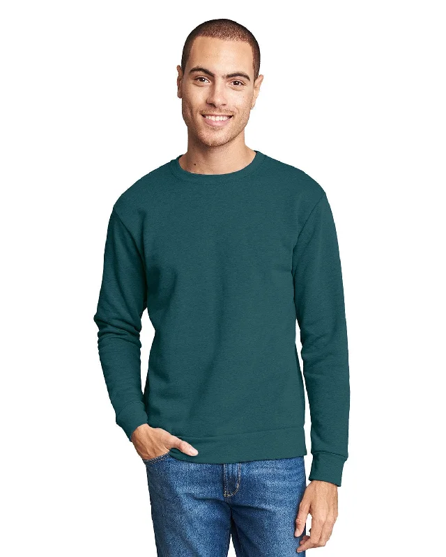 Next Level Apparel Unisex Malibu Pullover Sweatshirt | Heather Teal