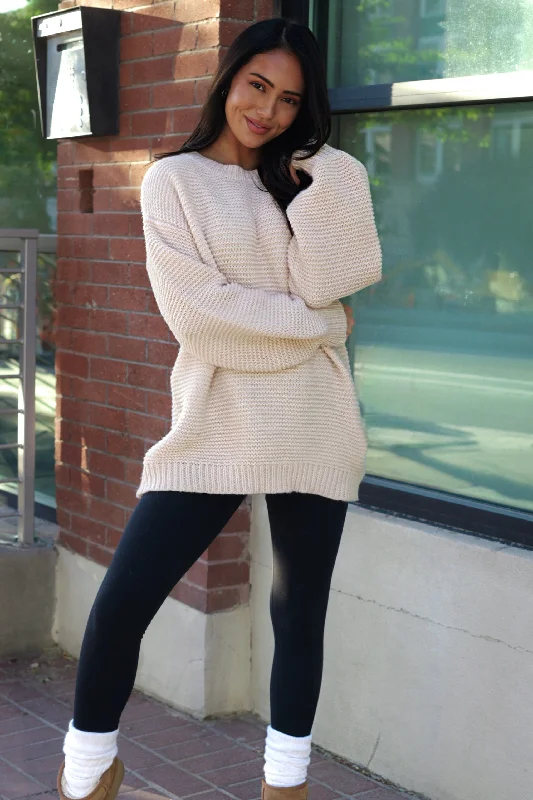 Buy Now Leaves Are Falling Chunky Sweater