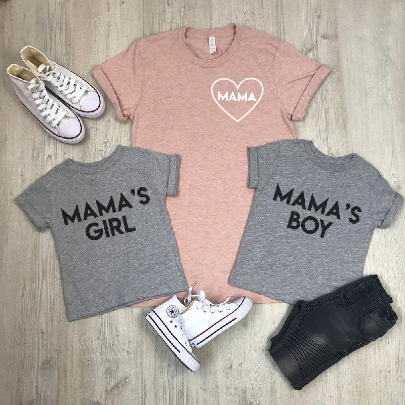 Weekend Offers That Shine Mama & Mama's Boy & Girl Mum & Kid Matching Tees (MRK X)