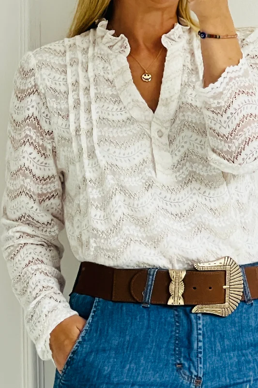 Exclusive Offers Amie Blouse | White