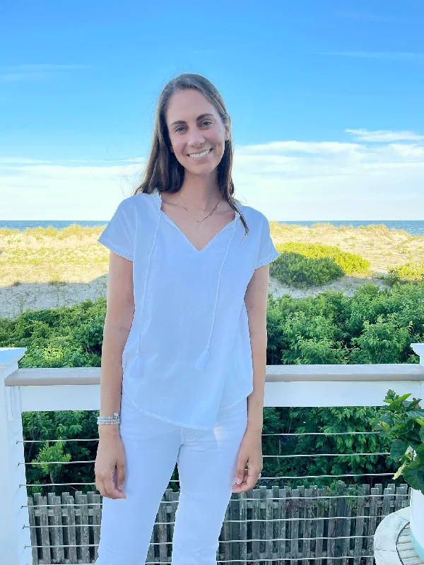 Markdowns Kensington Top Solid White