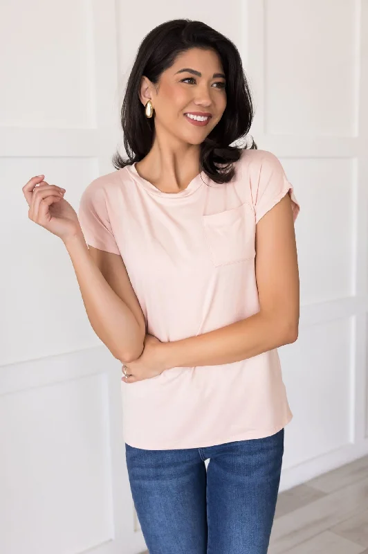 Massive Deals Basically Beautiful Pocket Tee