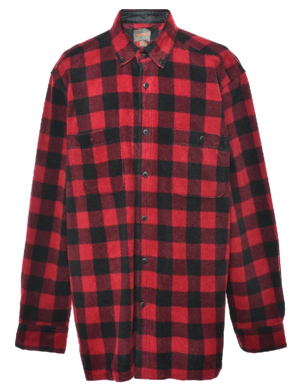 Northwest Territory Buffalo Check Red & Black Shirt - XL