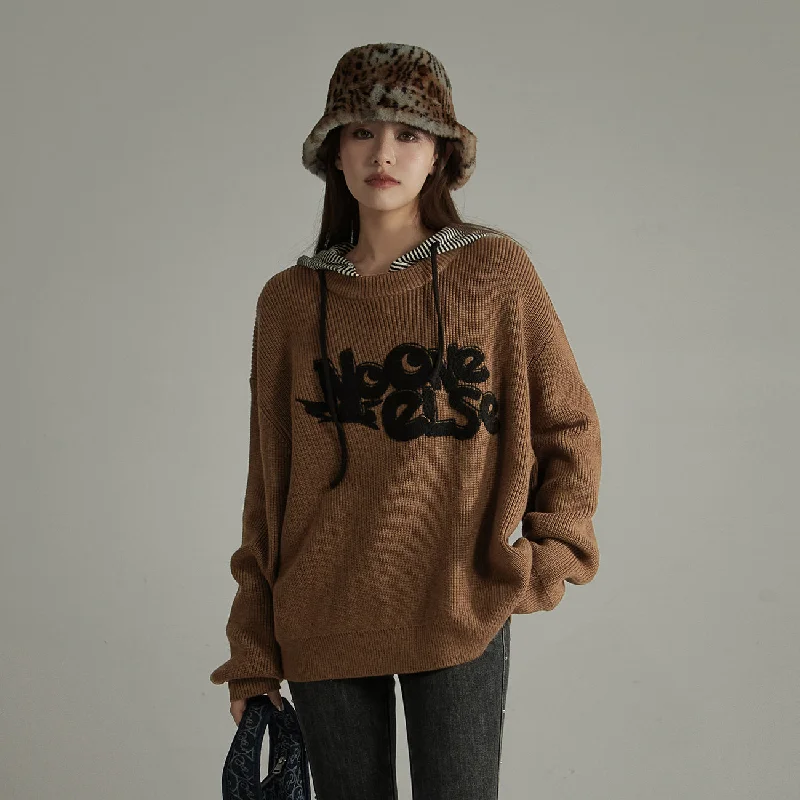 Fantastic Deals Boyfriend Round Neck Loose Sweater