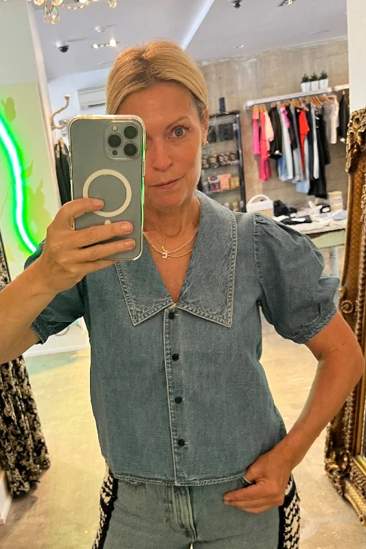 Early Access Frame - Denim Sailor Blouse (Starlet)