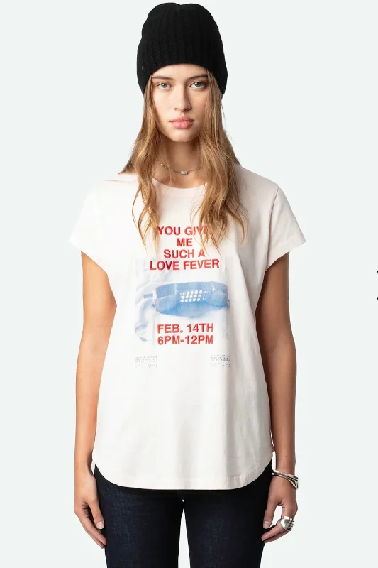 Fantastic Offers Zadig & Voltaire - Woop HC Photoprint Telephone Tee
