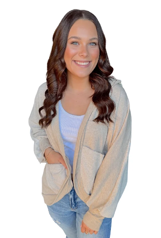 Stock Up and Save Slow Your Role Hooded Cardigan
