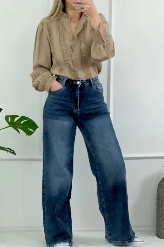 Fantastic Offers Hallie Blouse | Mocha